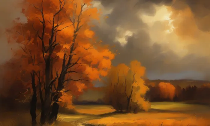 kostel Povýšení svatého Kříže (Jilemnice) – autumn