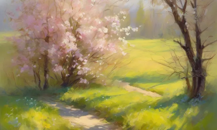 Kostel Povýšení svatého Kříže (Linhartovy) – spring