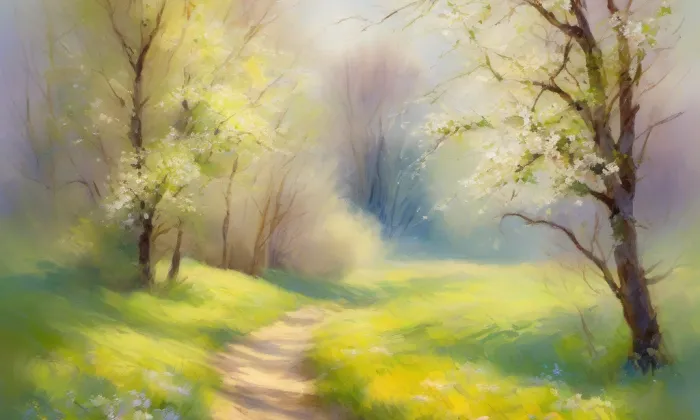 Kostel Povýšení svatého Kříže (Nový Kostel) – spring