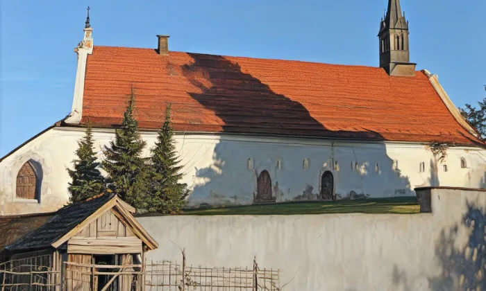kostel Povýšení svatého Kříže (Třebosice) – historical