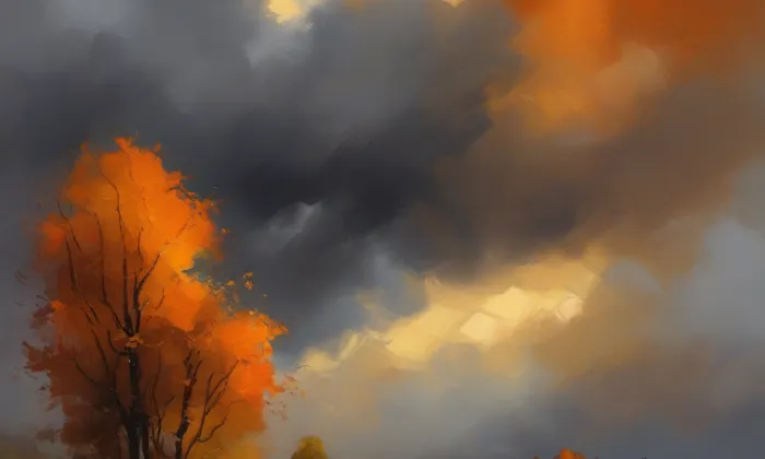 kostel Povýšení svatého Kříže v Poděbradech – autumn