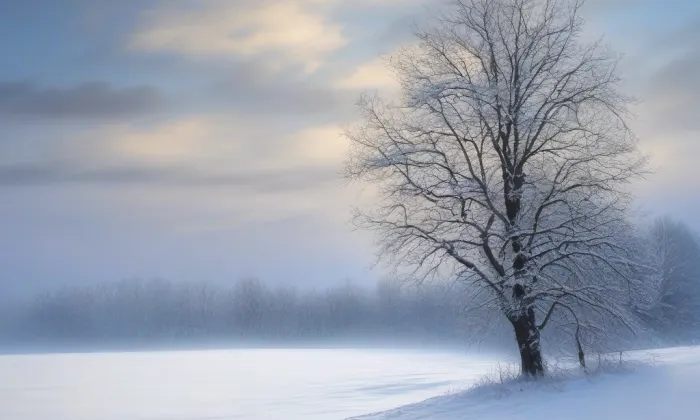 Kostel Proměnění Páně (Velichovky) – winter