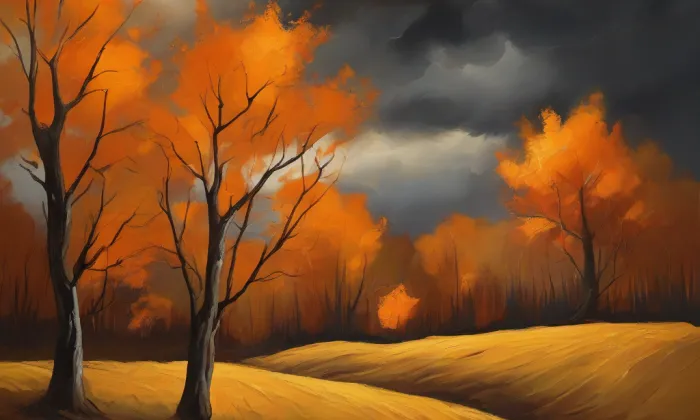 Kostel Rozeslání svatých Apoštolů (Smilovy Hory) – autumn