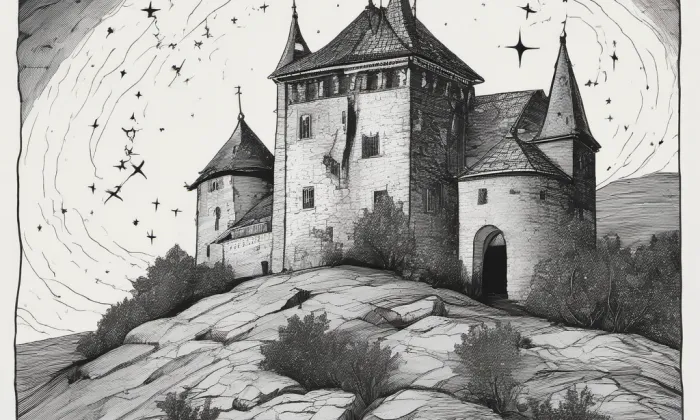 Kostel Seslání Ducha svatého (Český Dub IV) – noc