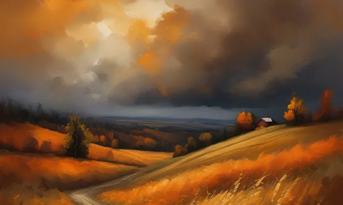 Kostel Seslání svatého Ducha – autumn