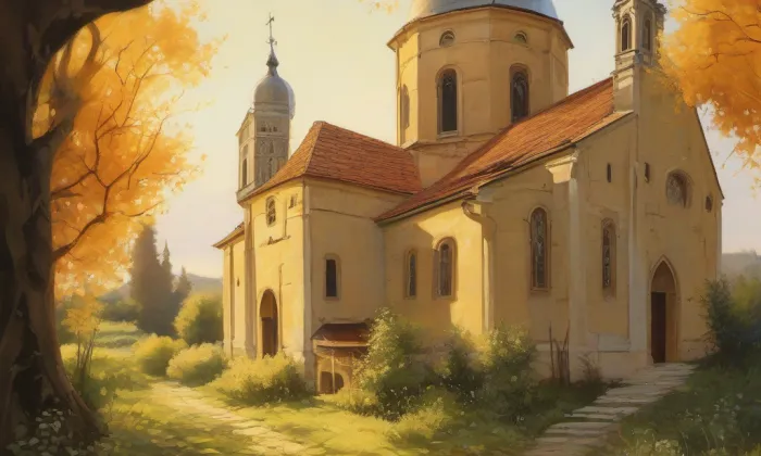 kostel Stětí svatého Jana Křtitele (Vrbovec) – summer