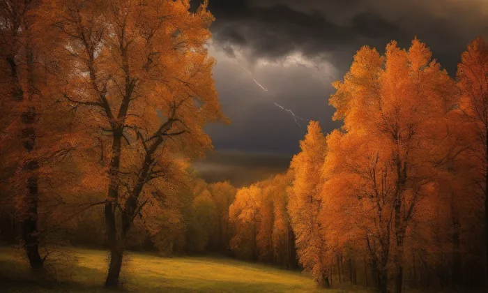 kostel Stětí svatého Jana Křtitele (Týnec) – autumn