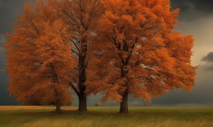 kostel Stětí svatého Jana Křtitele (Čestice) – autumn