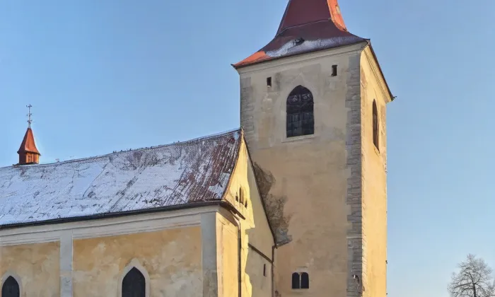 kostel Stětí svatého Jana Křtitele (Týnec nad Labem) – historical