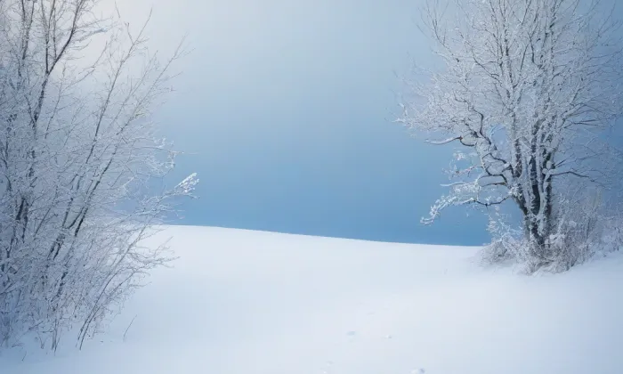 kostel sv. Jiří (Nemanice) – winter