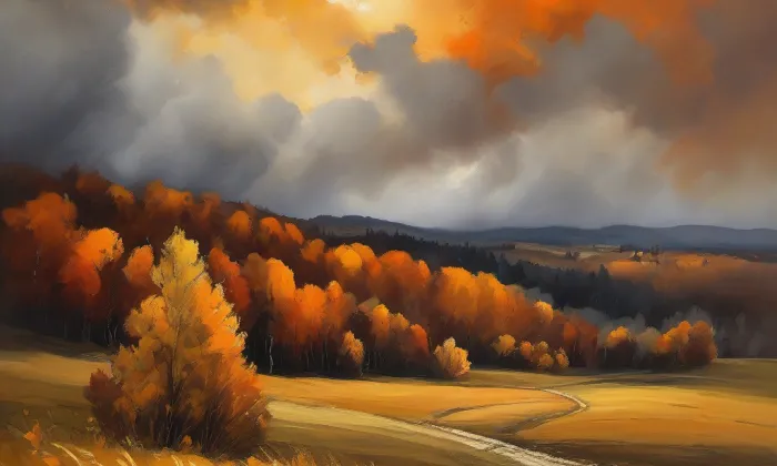 Kostel svaté Alžběty (Třeboň II) – autumn