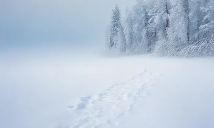 kostel svaté Alžběty Durynské (Vnorovy) – winter
