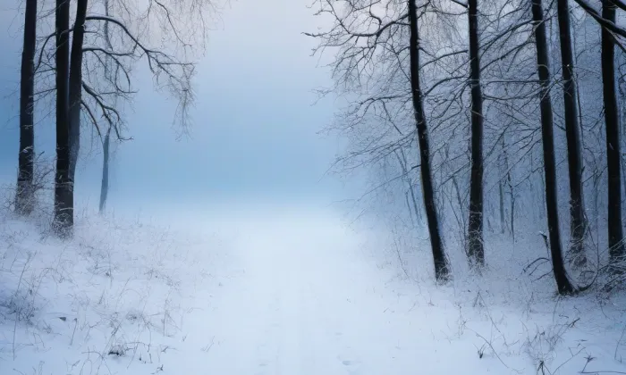 Kostel svaté Anny (Hoštejn) – winter