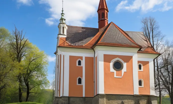 kostel svaté Anny (Pustá Kamenice) – historical