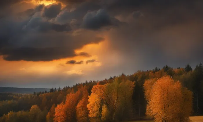 Kostel svaté Anny (Sedlec) – autumn