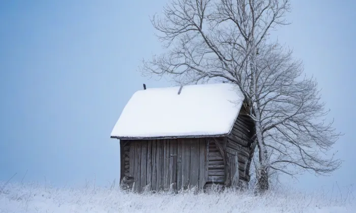 Kostel svaté Anny (Sedlec) – winter