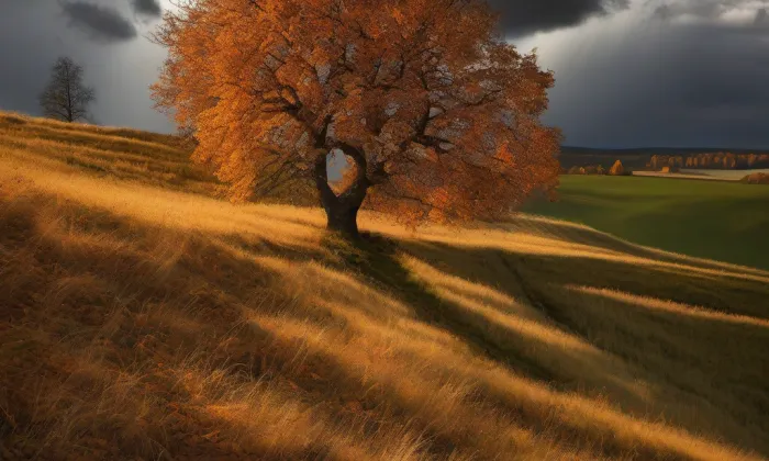 kostel svaté Anny (Vnitřní Město) – autumn
