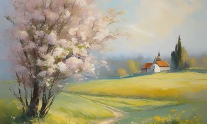 Kostel svaté Barbory (Šakvice) – spring