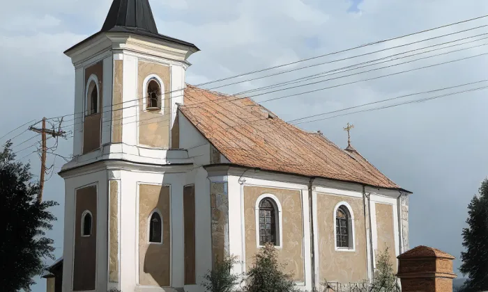 kostel svaté Barbory (Velešovice) – historical