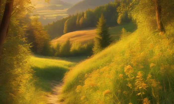 kostel svaté Kateřiny (Bavory) – summer
