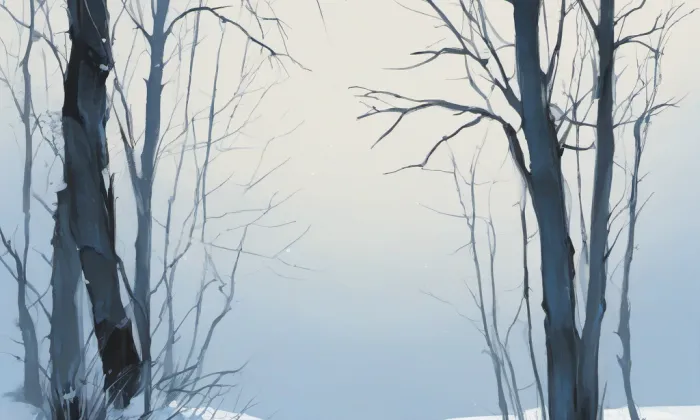 kostel svaté Kateřiny (Bavory) – winter