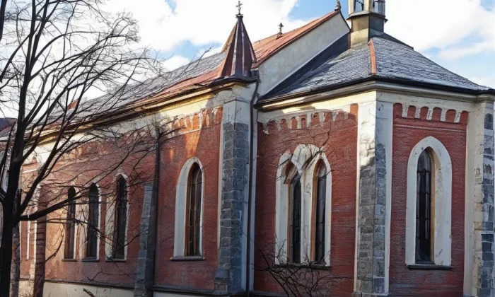 Kostel svaté Kateřiny (Krásno) – historical
