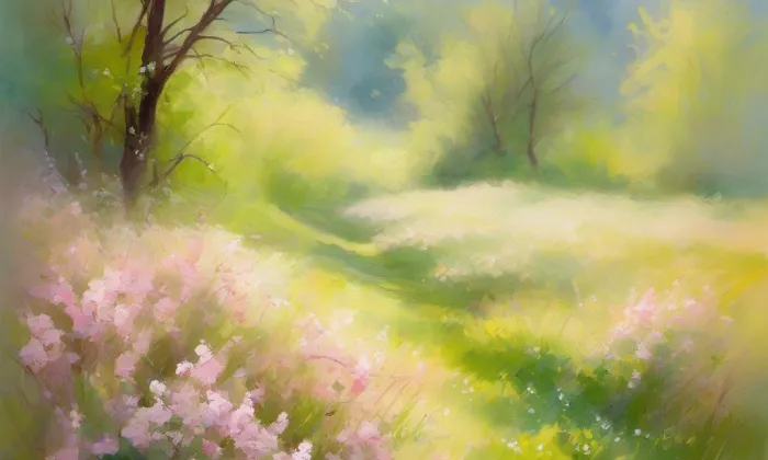 kostel svaté Kateřiny (Slavíkovice) – spring