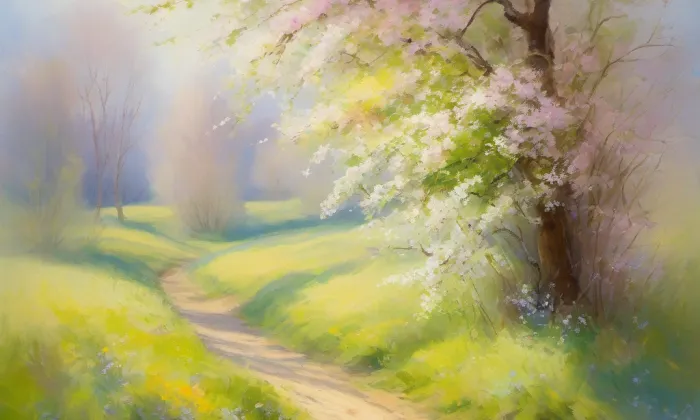 kostel svaté Kateřiny (Vilémov) – spring