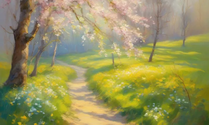 Kostel svaté Kateřiny Alexandrijské (Mříčná) – spring