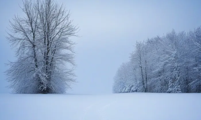 Kostel svaté Kateřiny Alexandrijské (Sloup v Čechách) – winter