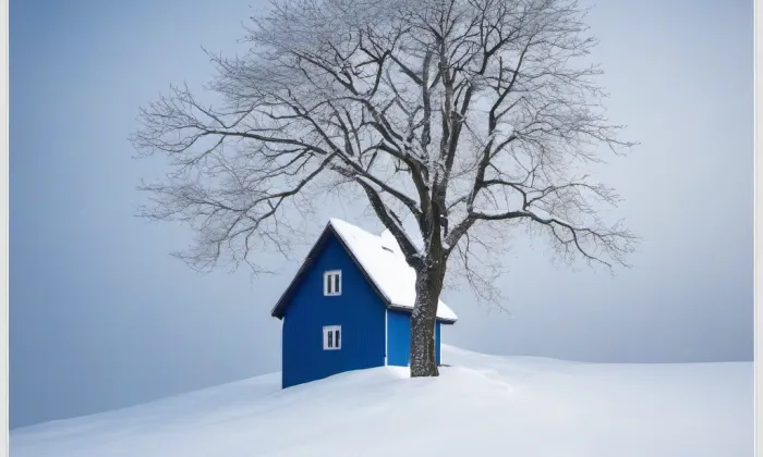 Kostel svaté Ludmily (Litoměřice) – winter