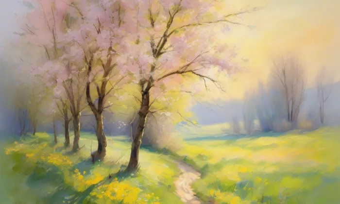 Kostel svaté Máří Magdalény (Chbany) – spring