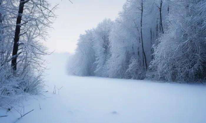 Kostel svaté Máří Magdalény (Chbany) – winter