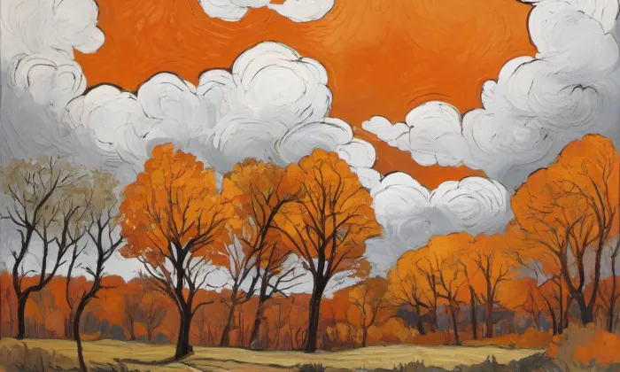 kostel svaté Máří Magdalény (Včelákov) – autumn