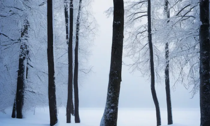 Kostel svaté Máří Magdaleny v Zubrnicích – winter