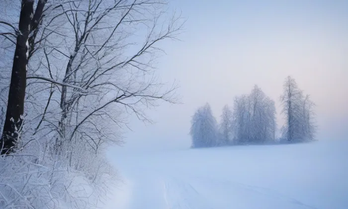 kostel svaté Maří Magdalény (Červená Řečice) – winter