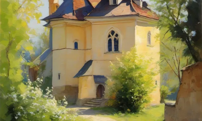 Kostel svaté Markéty (Nesuchyně) – spring