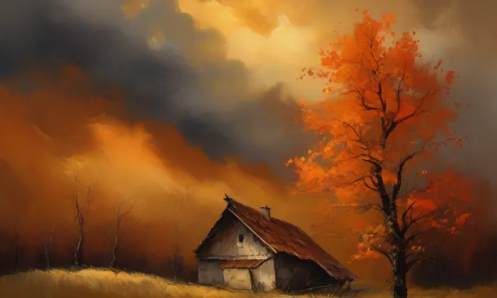 Kostel svaté Markéty Antiochijské (Podlažice) – autumn