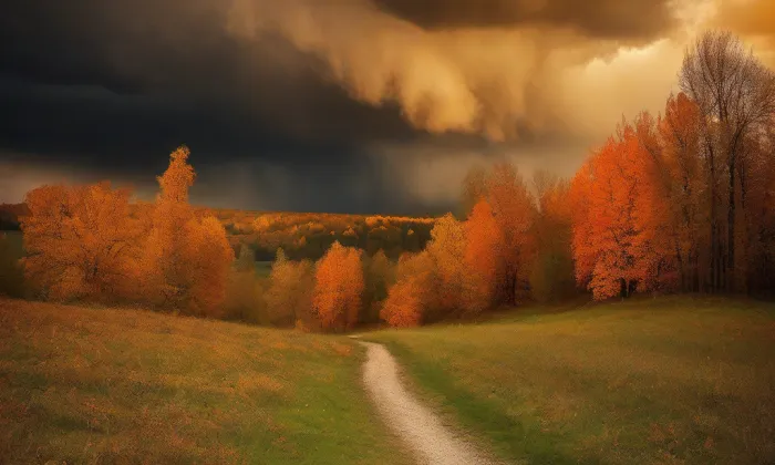 kostel svaté Rodiny (Havlíčkův Brod) – autumn