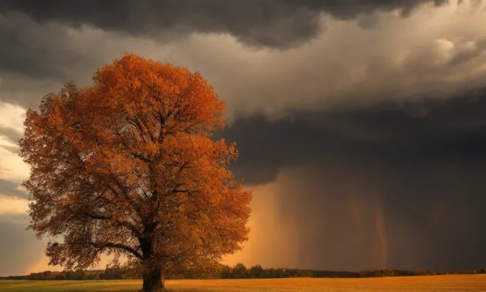 kostel svaté Rodiny (Nahořany) – autumn