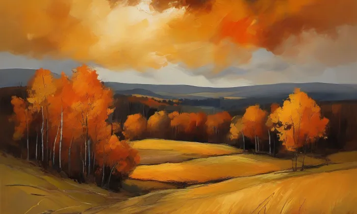 kostel svaté Voršily (Chlumec nad Cidlinou I) – autumn