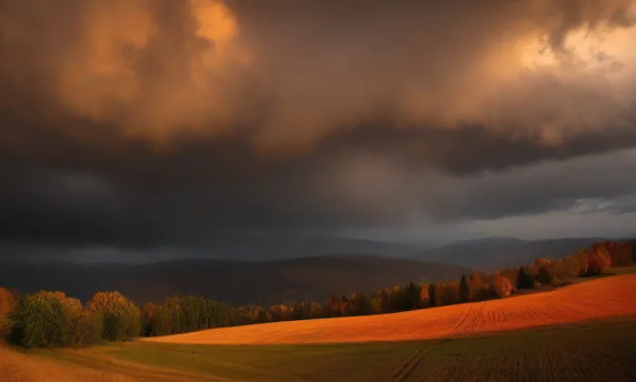 Kostel svaté Voršily (Kynšperk nad Ohří) – autumn