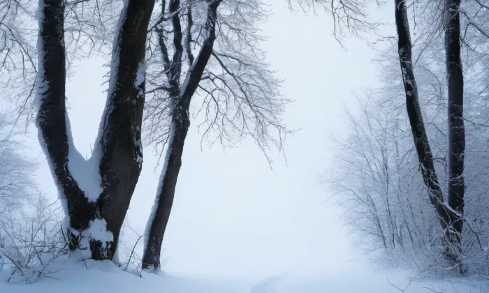 Kostel svatých Petra a Pavla (Hosín) – winter