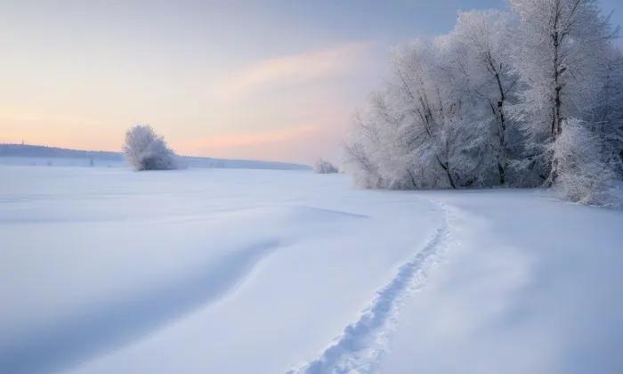 Kostel svatých Petra a Pavla (Petrovice) – winter