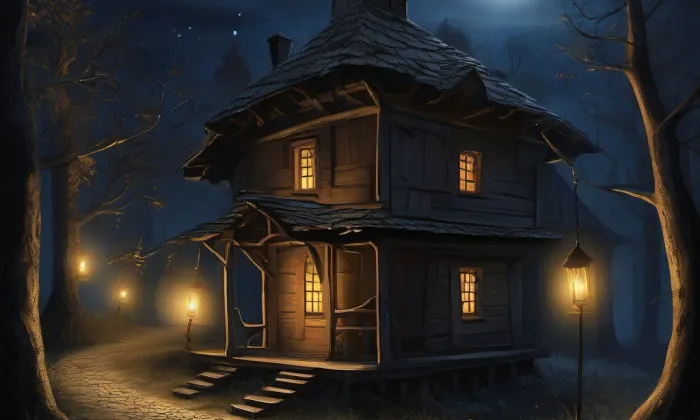Kostel svatého Šimona a Judy (Žibřidice) – noc