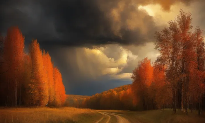 Kostel svatého Štěpána v Praze – autumn