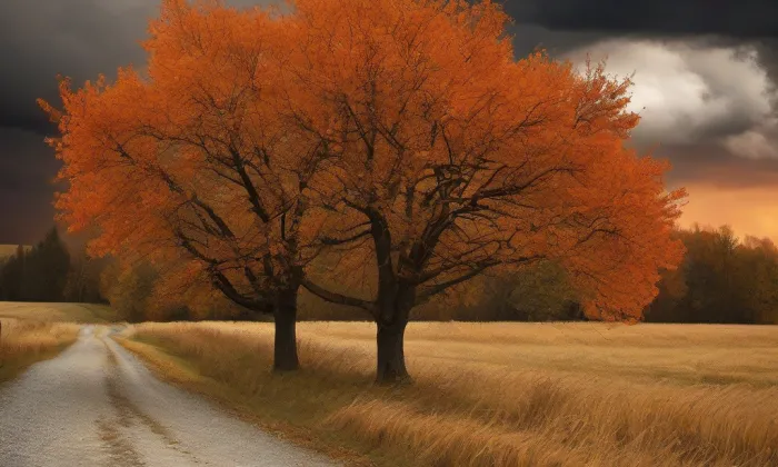Kostel svatého Antonína Paduánského (Vyšní Lhoty) – autumn