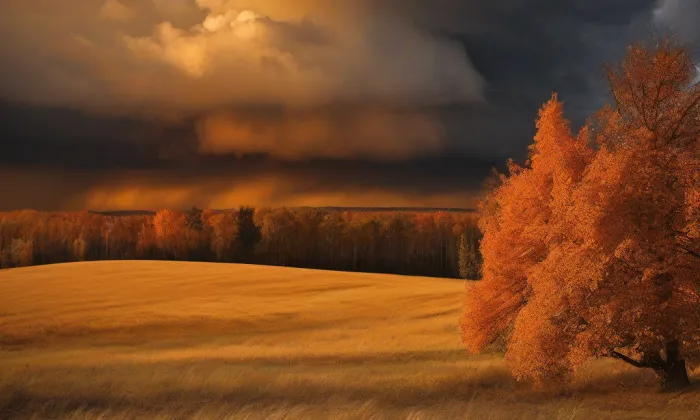 Kostel svatého Antonína Paduánského (Tvrdkov) – autumn