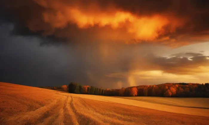 Kostel svatého Antonína Paduánského (Klíny) – autumn