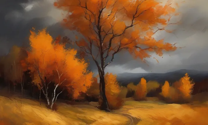 kostel svatého Bartoloměje (Bítovany) – autumn
